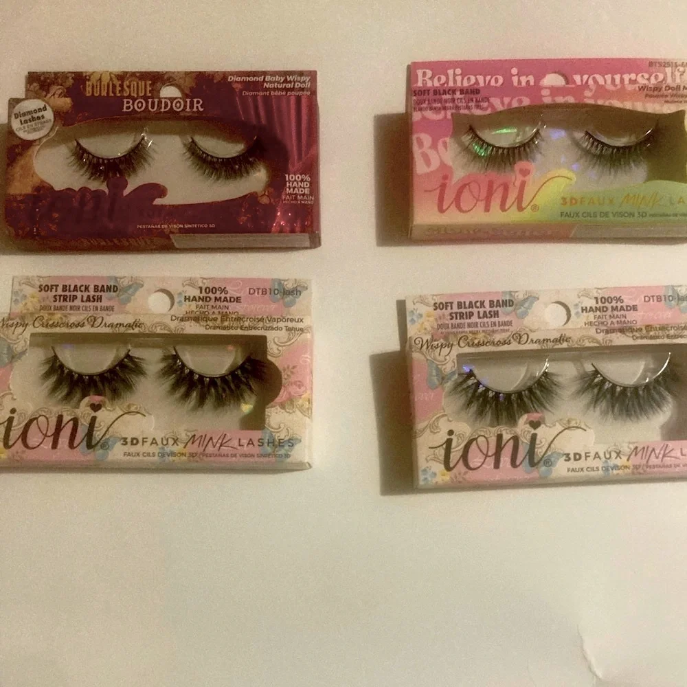 Lashes Bundle Set of 10 packs new, $40.00